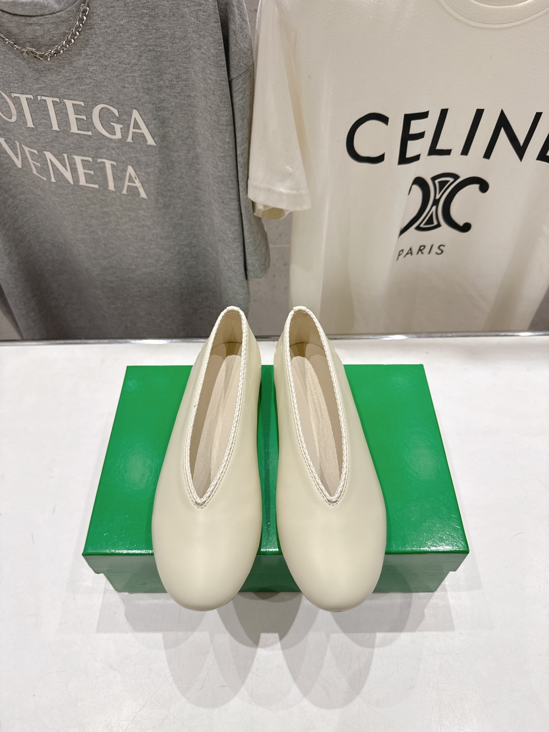 高版本出厂Bottega Veneta/BV F065 2026ss新款编织玛丽珍平底鞋乐福鞋 高定的配