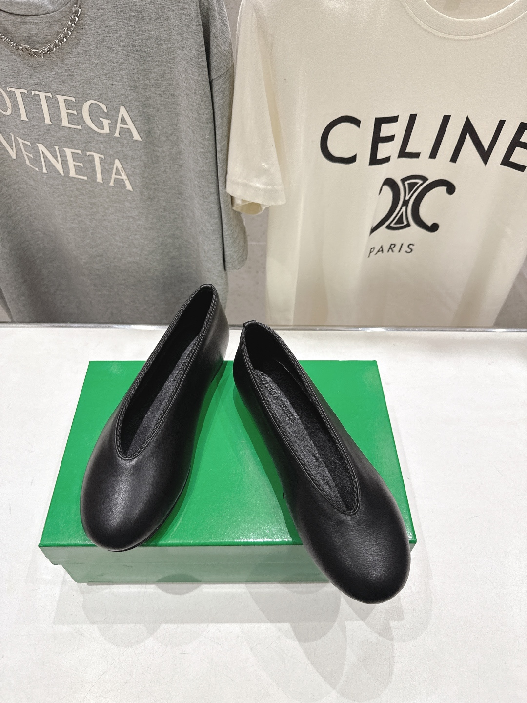 高版本出厂Bottega Veneta/BV F065 2026ss新款编织玛丽珍平底鞋乐福鞋 高定的配