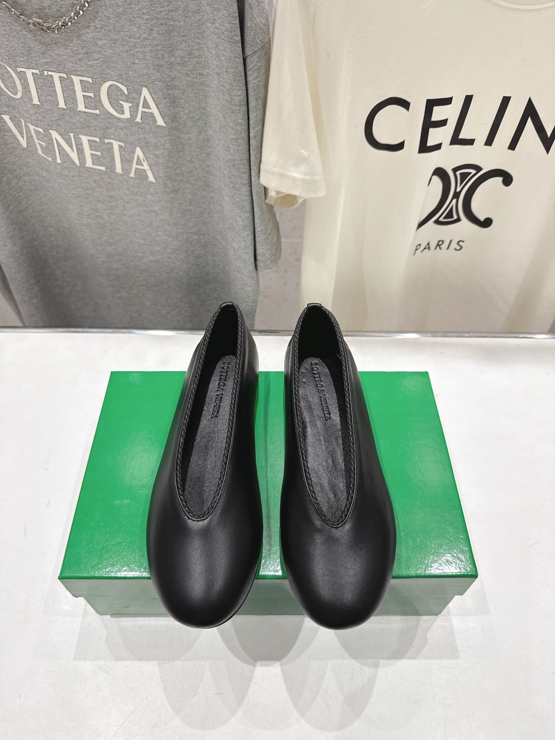 高版本出厂Bottega Veneta/BV F065 2026ss新款编织玛丽珍平底鞋乐福鞋 高定的配