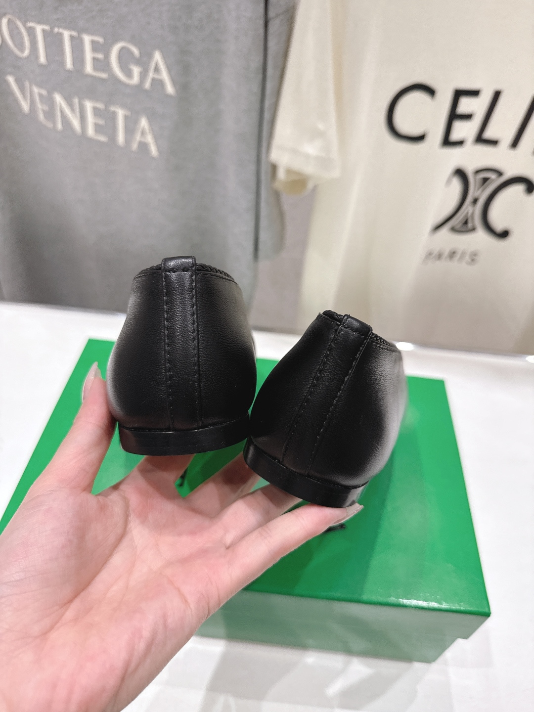 高版本出厂Bottega Veneta/BV F065 2026ss新款编织玛丽珍平底鞋乐福鞋 高定的配