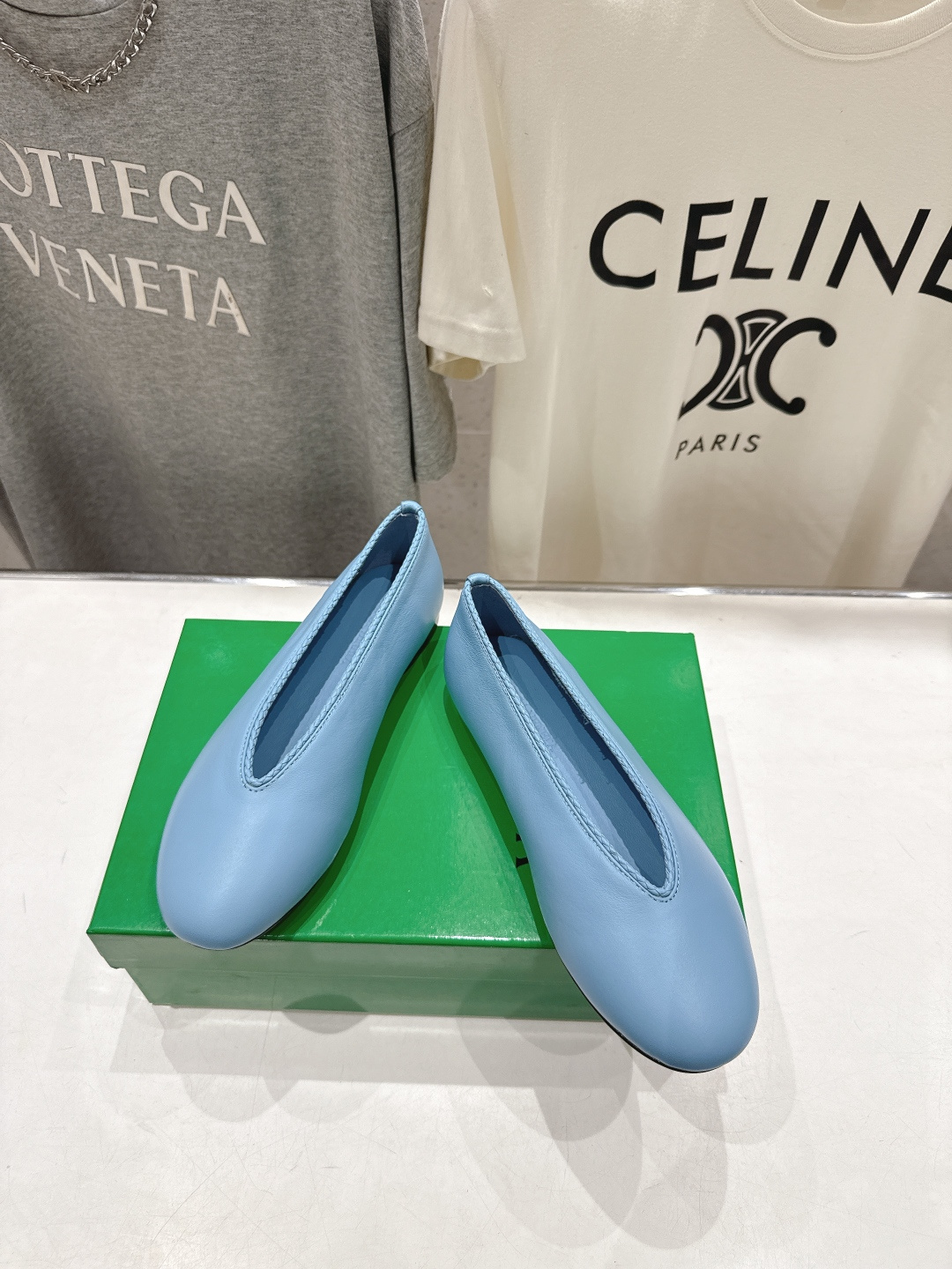 高版本出厂Bottega Veneta/BV F065 2026ss新款编织玛丽珍平底鞋乐福鞋 高定的配