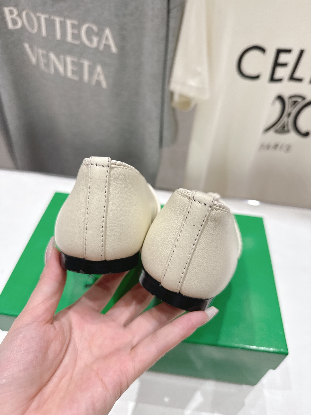 高版本出厂Bottega Veneta/BV F065 2026ss新款结绳玛丽珍平底鞋乐福鞋 高定的配