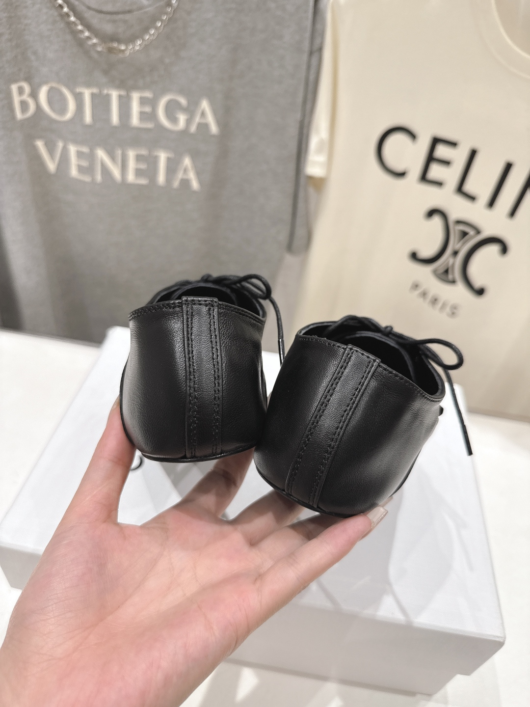 高版本出厂 CELINE*赛琳F035 2026ss新款玛丽珍布洛克复古风系带休闲乐福鞋平底鞋网红爆款来