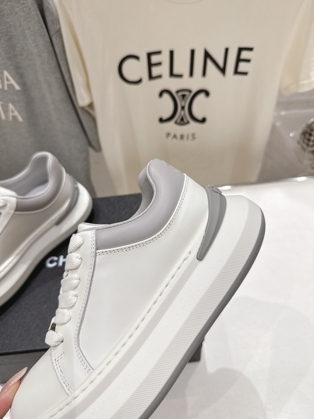 高版本出厂 Chanel* 香奈儿～小香2026ss 最新饼干鞋目前超级流行的厚底饼干鞋，熊猫鞋休闲鞋网