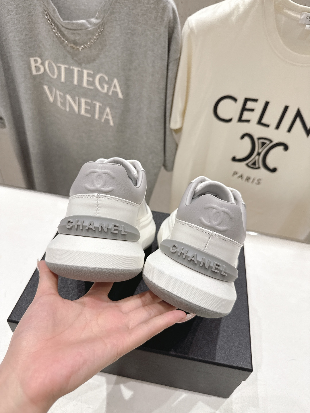 高版本出厂 Chanel* 香奈儿～小香2026ss 最新饼干鞋目前超级流行的厚底饼干鞋，熊猫鞋休闲鞋网