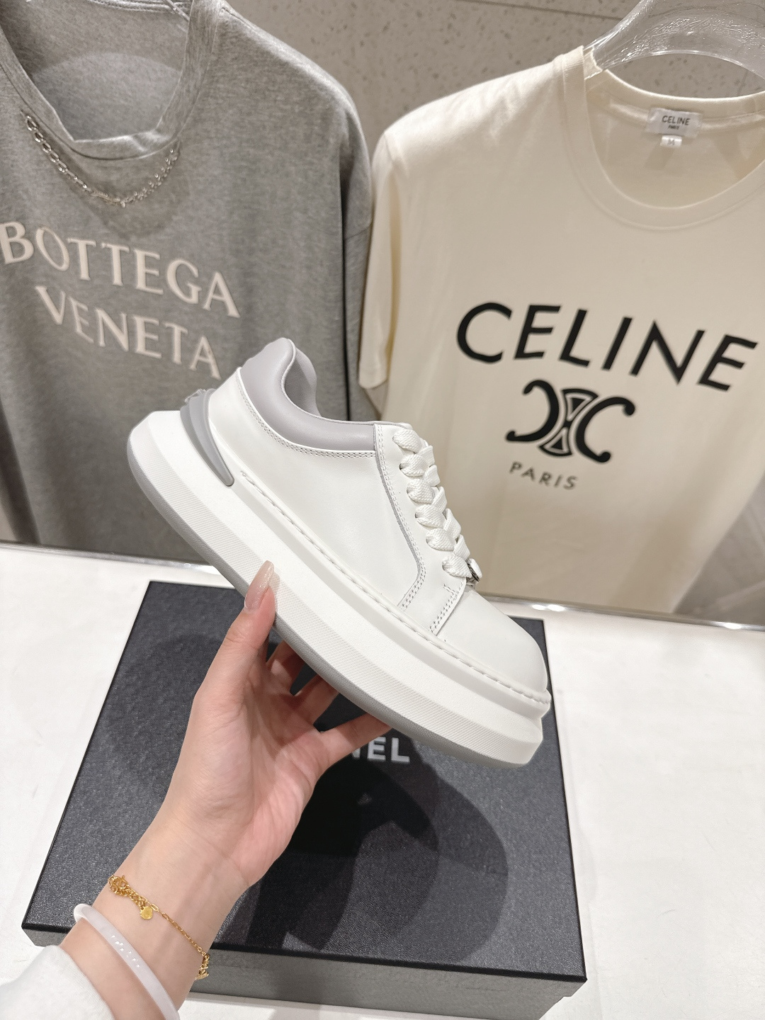 高版本出厂 Chanel* 香奈儿～小香2026ss 最新饼干鞋目前超级流行的厚底饼干鞋，熊猫鞋休闲鞋网