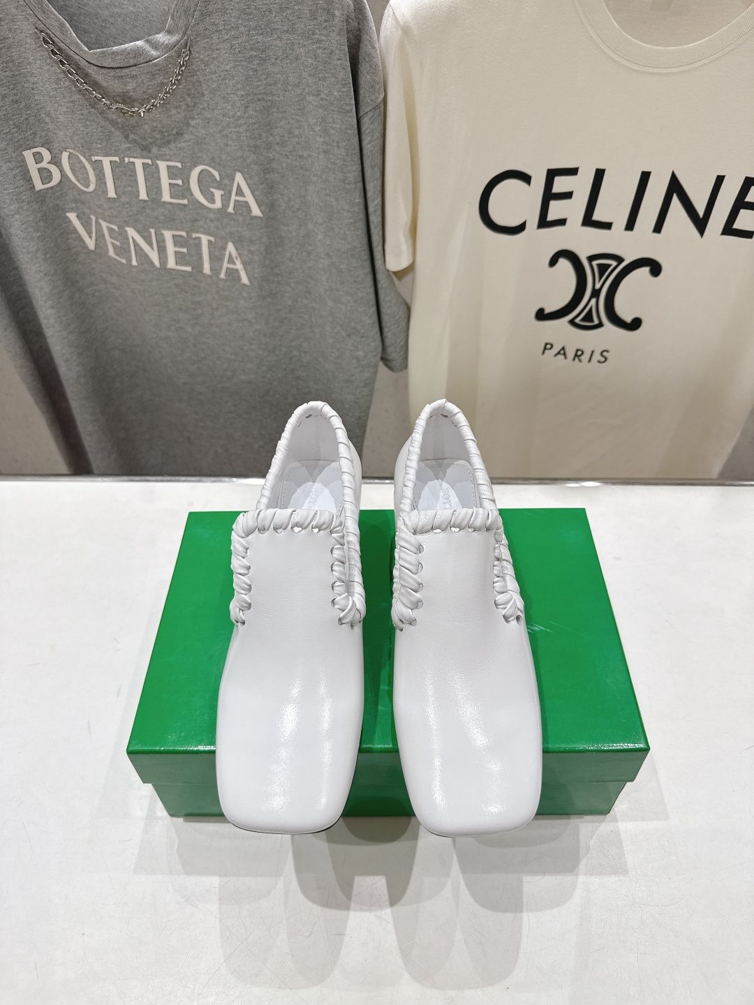 高版本出厂 Bottega Veneta/BV F065 2026ss新款Sabato鞋口穿皮工艺高跟鞋