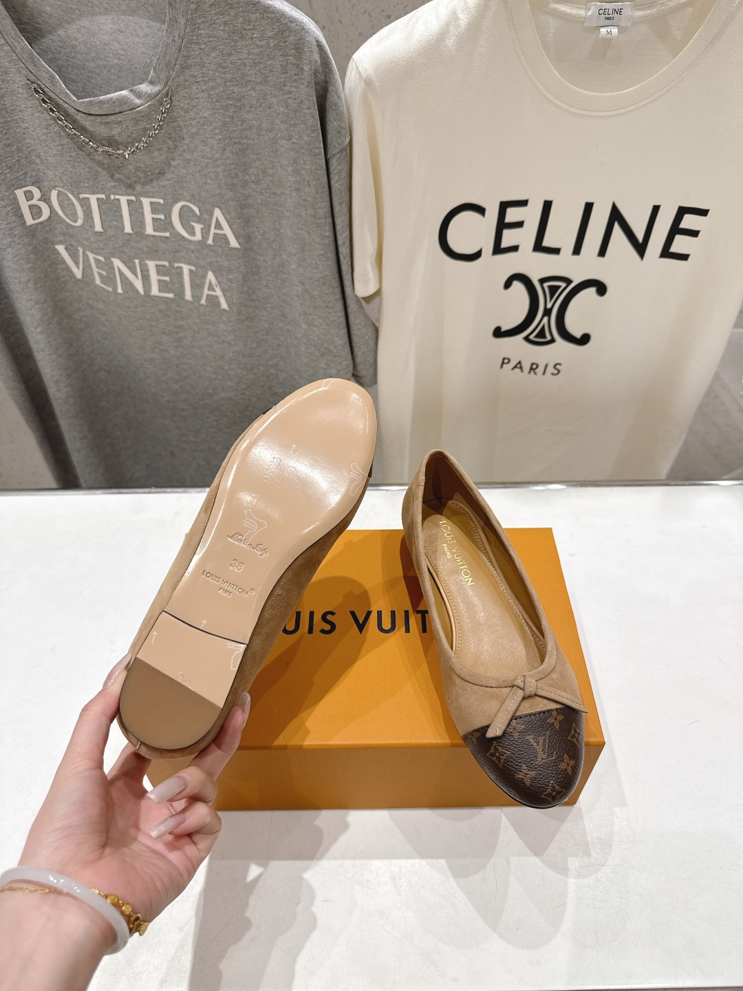 高版本出厂 Louis Vuitton ss26 new arrival LV驴牌春夏系列新款平底鞋玛丽