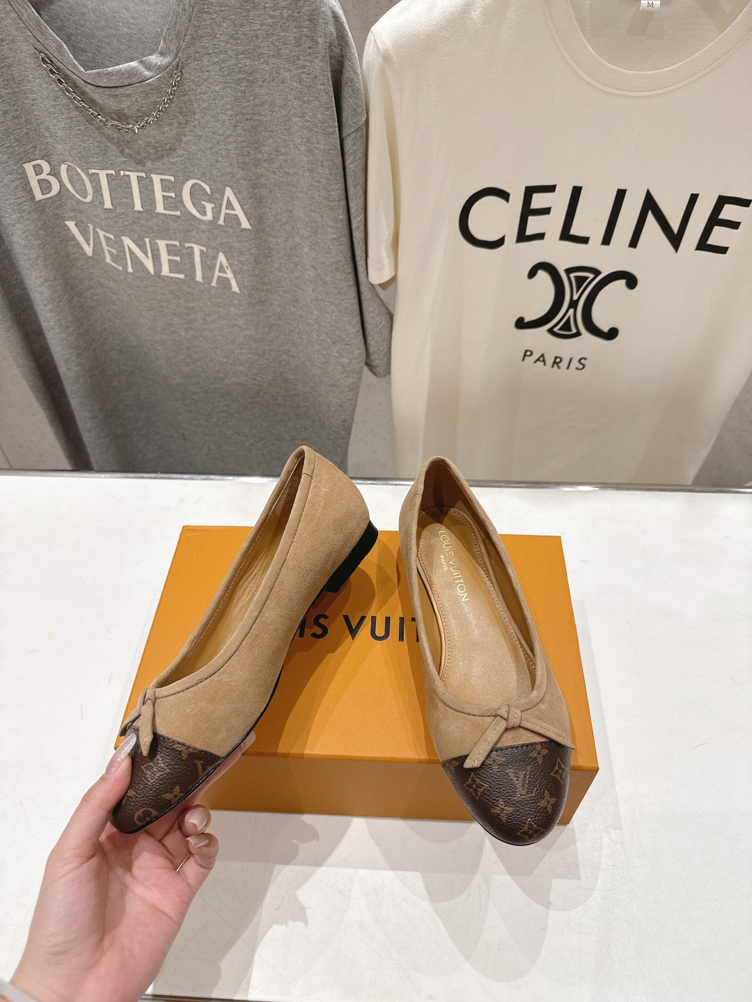 高版本出厂 Louis Vuitton ss26 new arrival LV驴牌春夏系列新款平底鞋玛丽