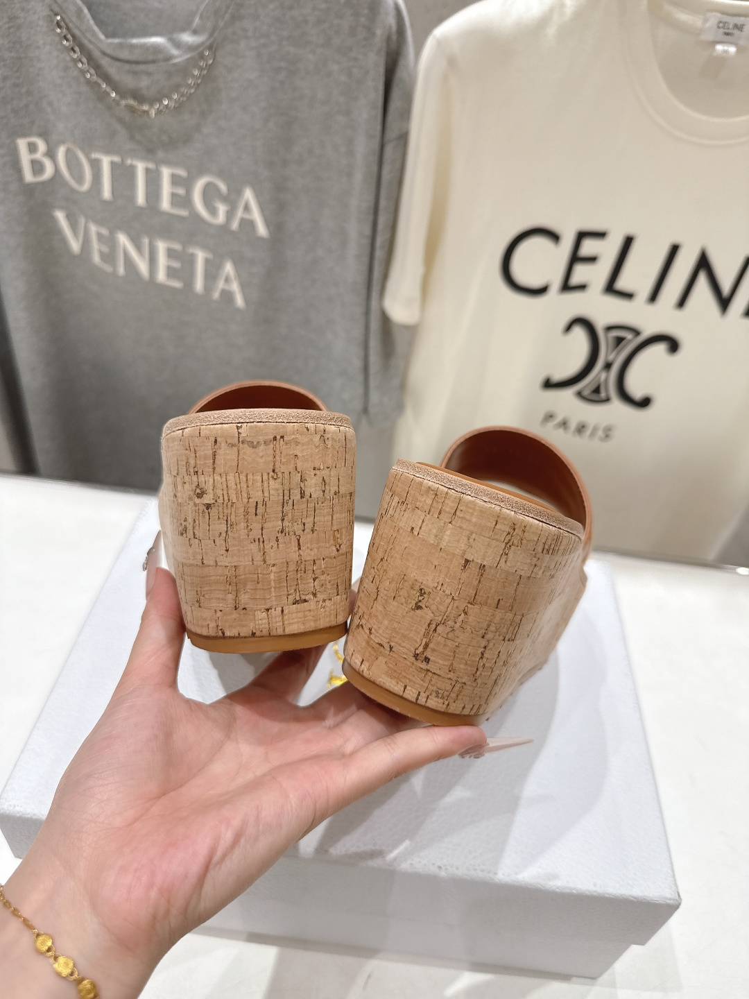 高版本出厂 Dior*迪奥F036 D家2026ss春夏新款仙女风坡跟厚底拖鞋1:1原版复刻 市面上最高