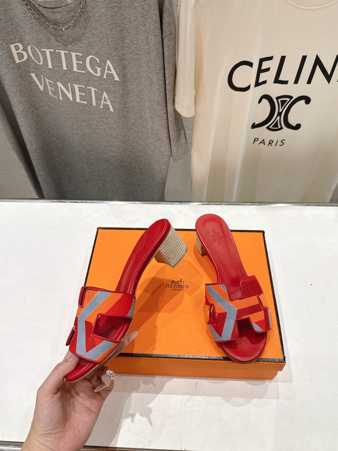 高版本出厂 高跟 HERMES*✈️爱马仕H家F062 2026ss最新夏季升级版经典平底H拖鞋🇮🇹度假