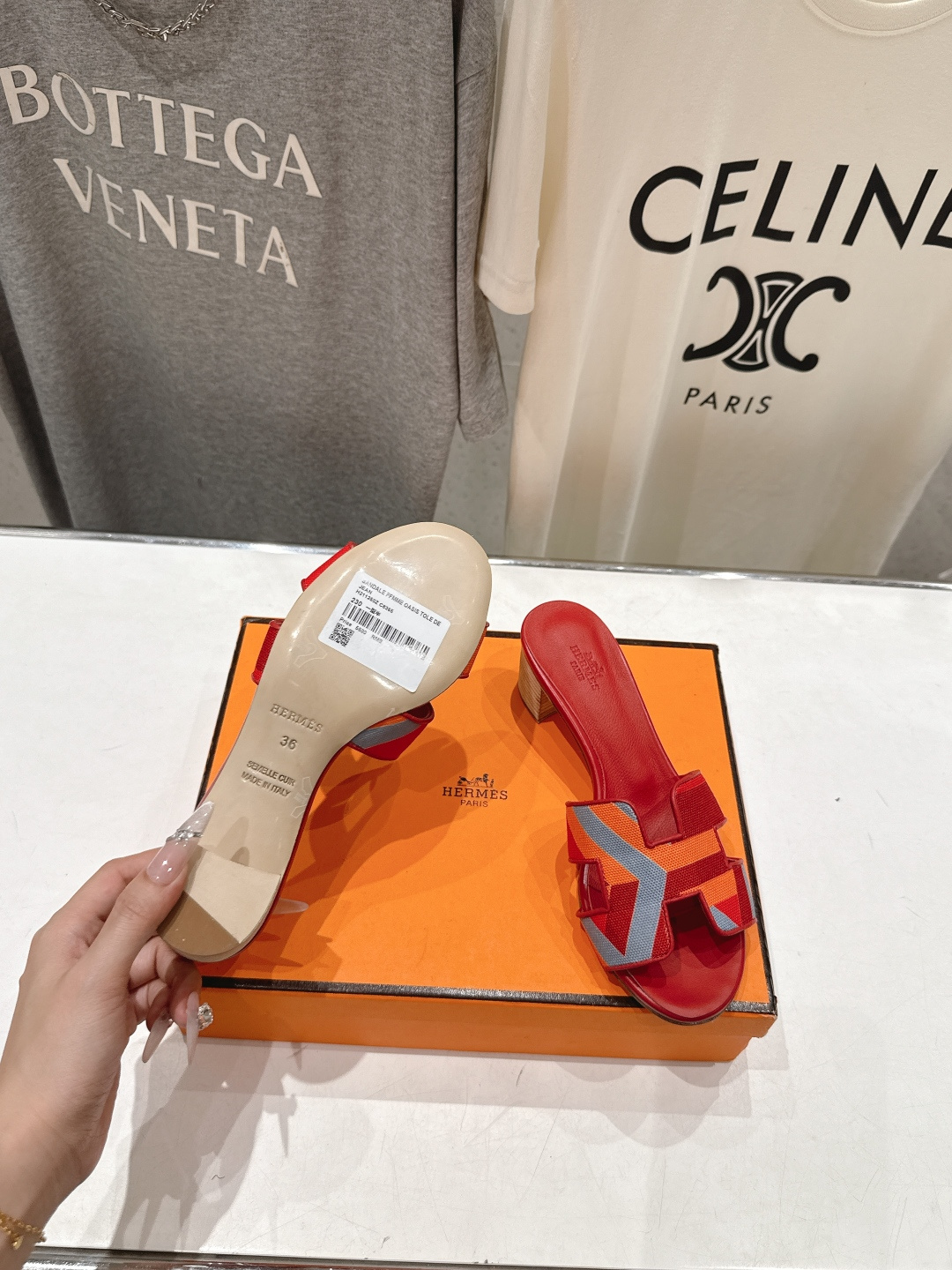 高版本出厂 高跟 HERMES*✈️爱马仕H家F062 2026ss最新夏季升级版经典平底H拖鞋🇮🇹度假