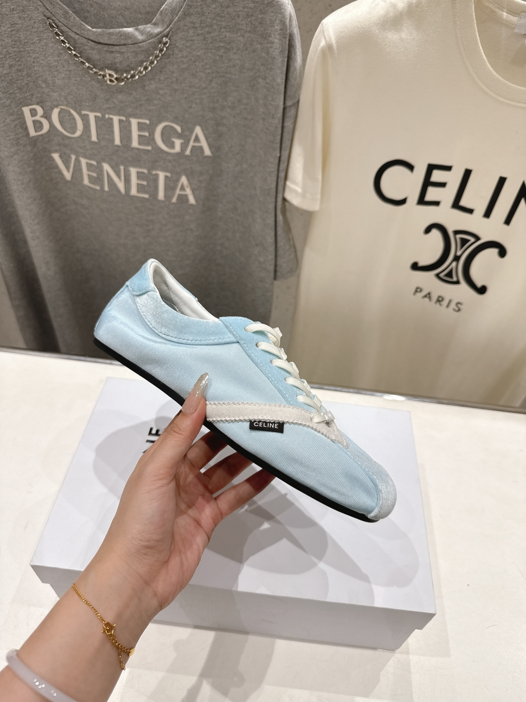 高版本出厂 Celine*思琳赛琳F035 2026ss新款系带休闲鞋德训鞋阿甘鞋小红书种草款，简单利落