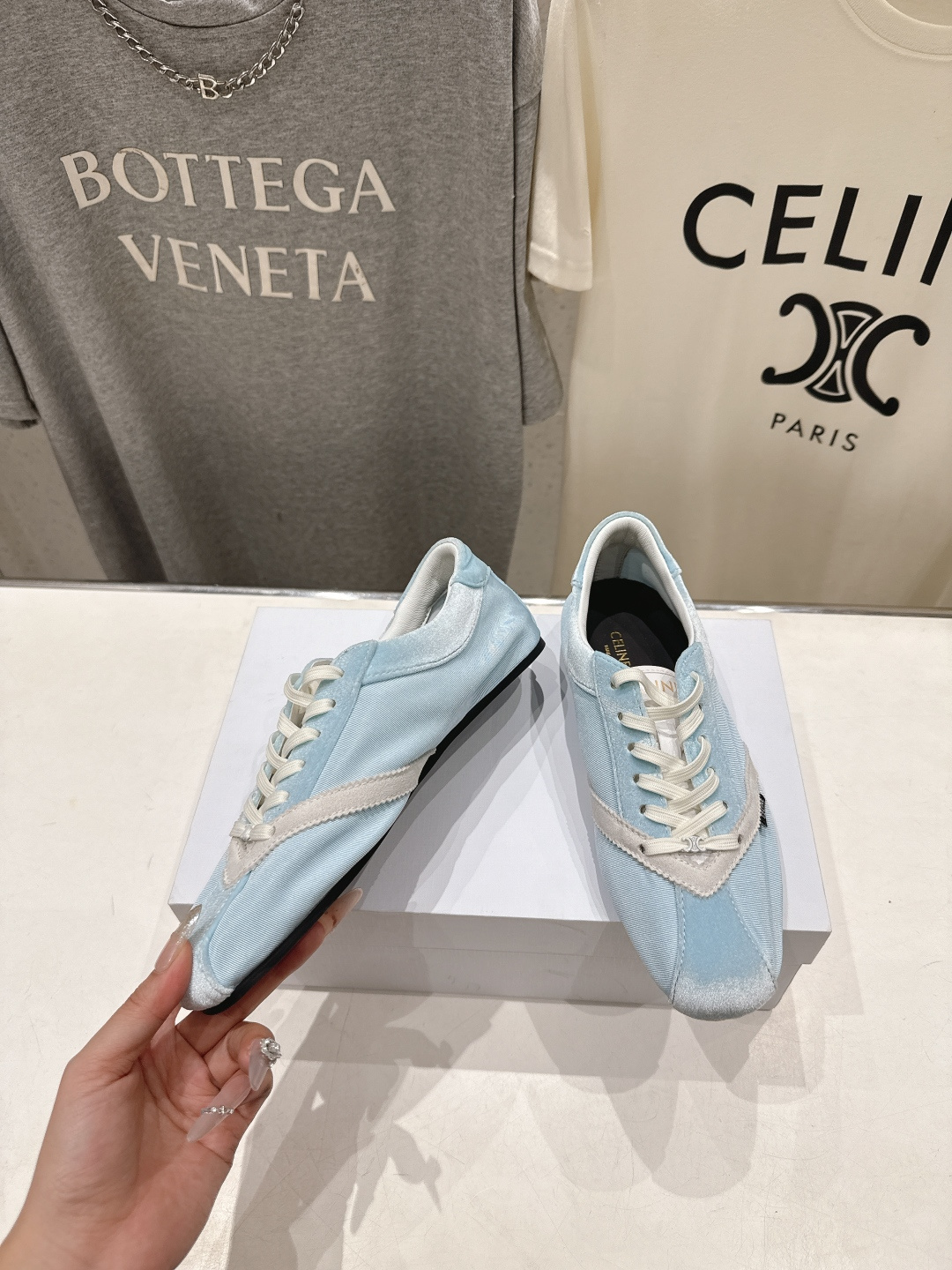 高版本出厂 Celine*思琳赛琳F035 2026ss新款系带休闲鞋德训鞋阿甘鞋小红书种草款，简单利落