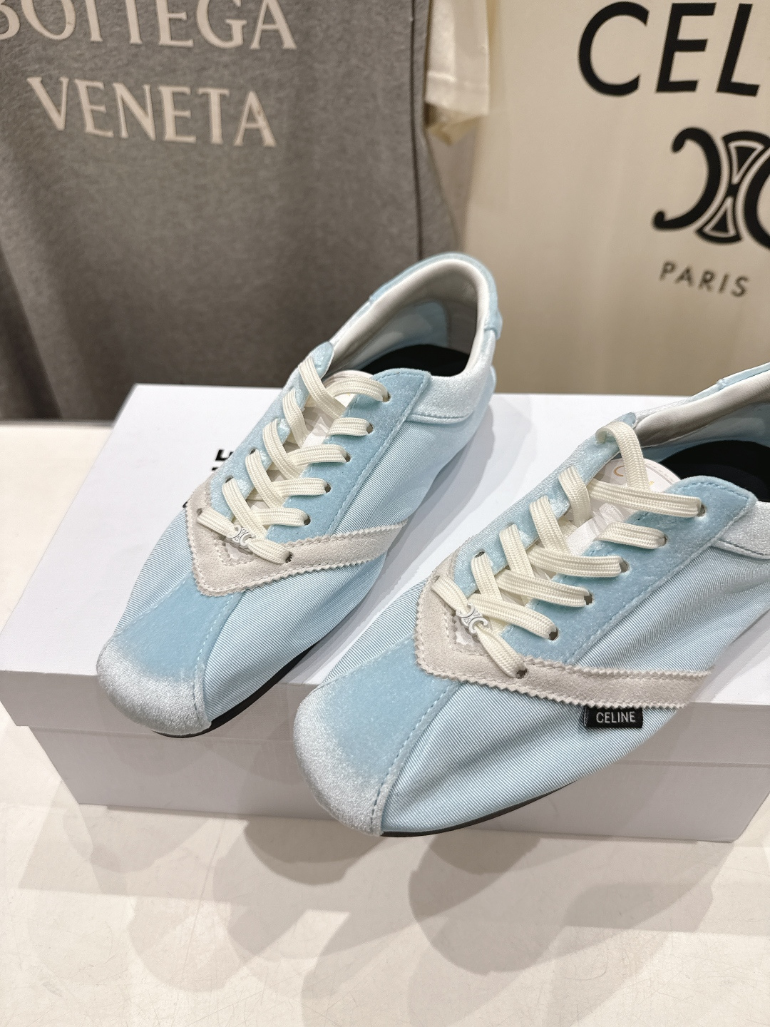 高版本出厂 Celine*思琳赛琳F035 2026ss新款系带休闲鞋德训鞋阿甘鞋小红书种草款，简单利落