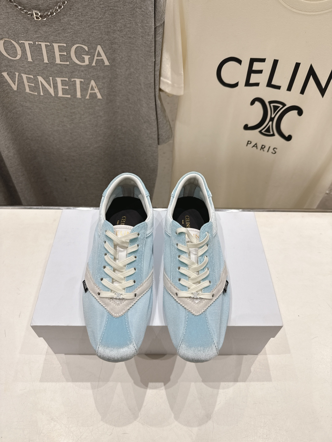高版本出厂 Celine*思琳赛琳F035 2026ss新款系带休闲鞋德训鞋阿甘鞋小红书种草款，简单利落