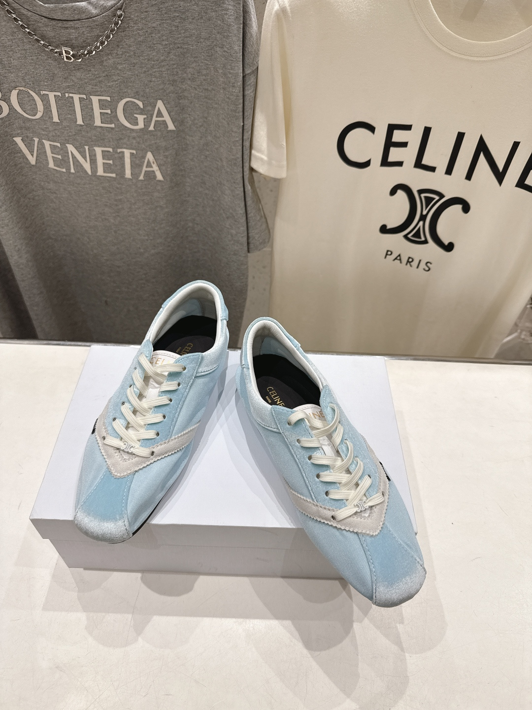 高版本出厂 Celine*思琳赛琳F035 2026ss新款系带休闲鞋德训鞋阿甘鞋小红书种草款，简单利落