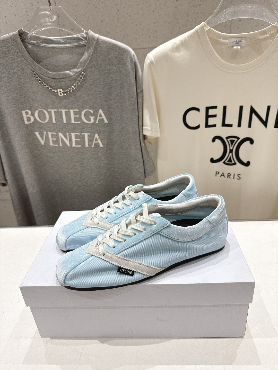 高版本出厂 Celine*思琳赛琳F035 2026ss新款系带休闲鞋德训鞋阿甘鞋小红书种草款，简单利落