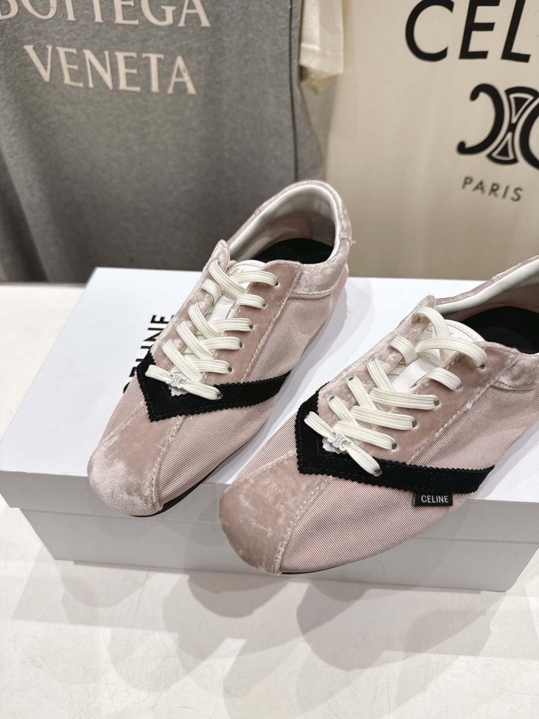 高版本出厂 Celine*思琳赛琳F035 2026ss新款系带休闲鞋德训鞋阿甘鞋小红书种草款，简单利落