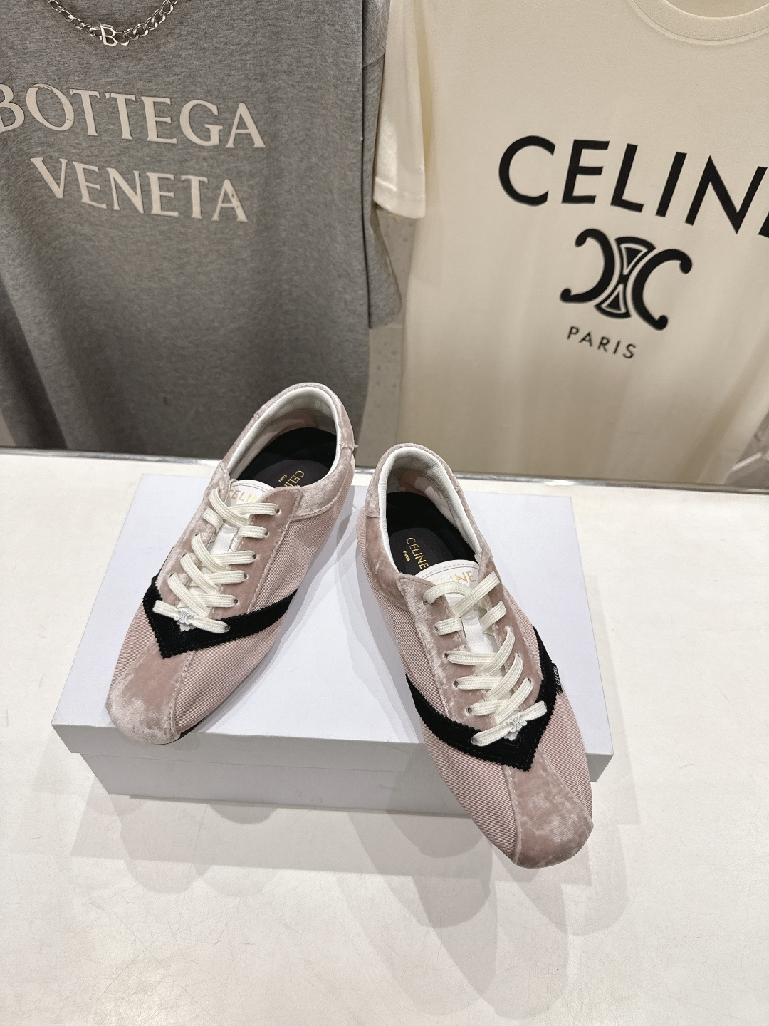 高版本出厂 Celine*思琳赛琳F035 2026ss新款系带休闲鞋德训鞋阿甘鞋小红书种草款，简单利落