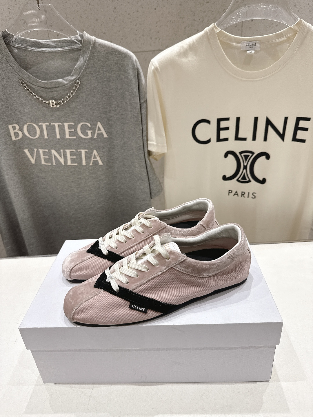 高版本出厂 Celine*思琳赛琳F035 2026ss新款系带休闲鞋德训鞋阿甘鞋小红书种草款，简单利落