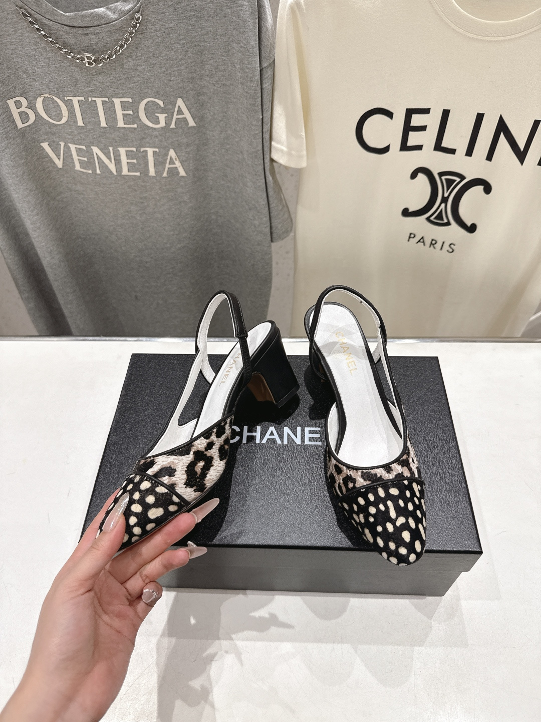 高版本出厂 CHANEL/香奈儿 小香F013 2026ss春夏🆕新款小圆头玛丽珍高跟凉鞋鞋楦精美，米兰