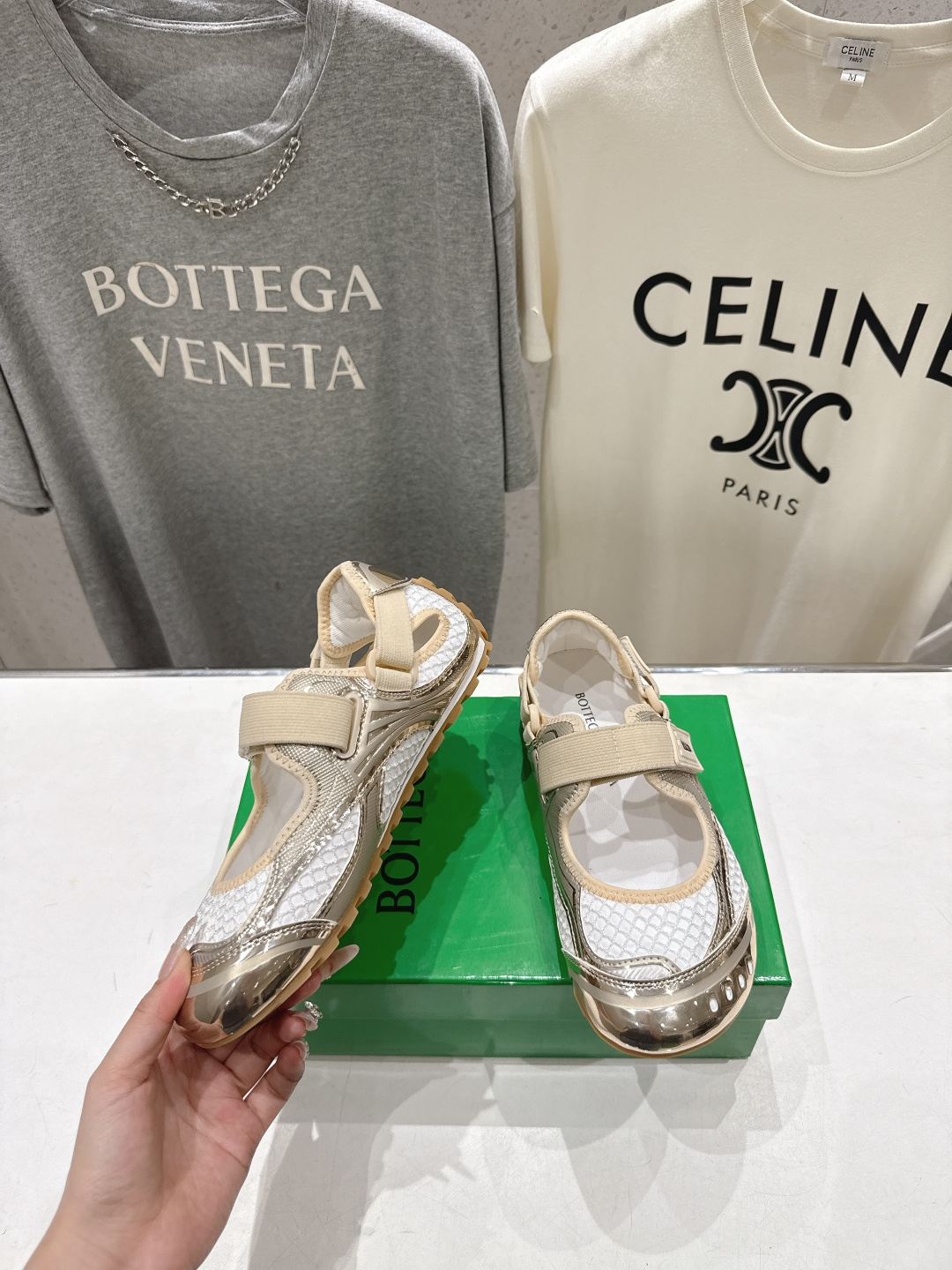 高版本出厂 Bottega Veneta/BV F065 2026ss新款玛丽珍 BV Orbit Fl