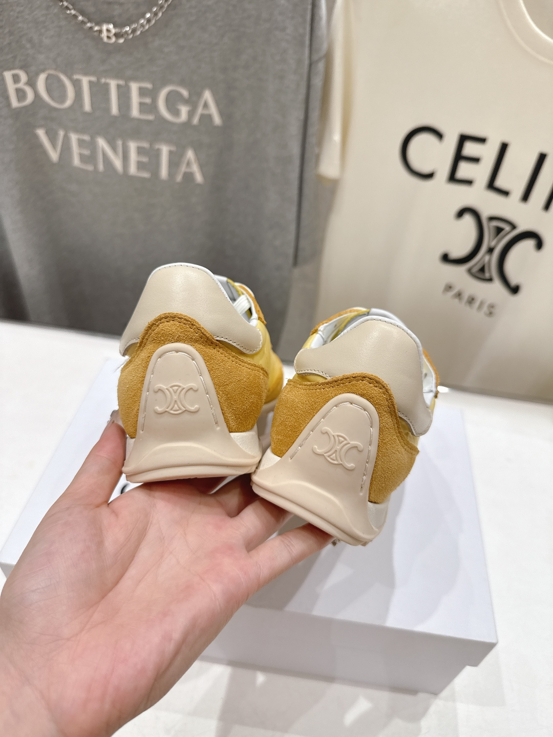 高版本出厂 CELINE*思琳赛琳F0376 2026ss新款徽标系带阿甘鞋休闲运动鞋小白鞋简单舒服，干