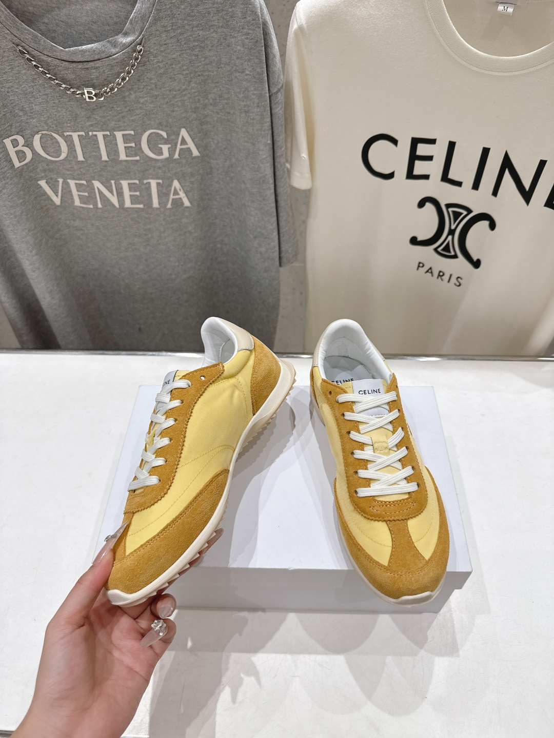 高版本出厂 CELINE*思琳赛琳F0376 2026ss新款徽标系带阿甘鞋休闲运动鞋小白鞋简单舒服，干