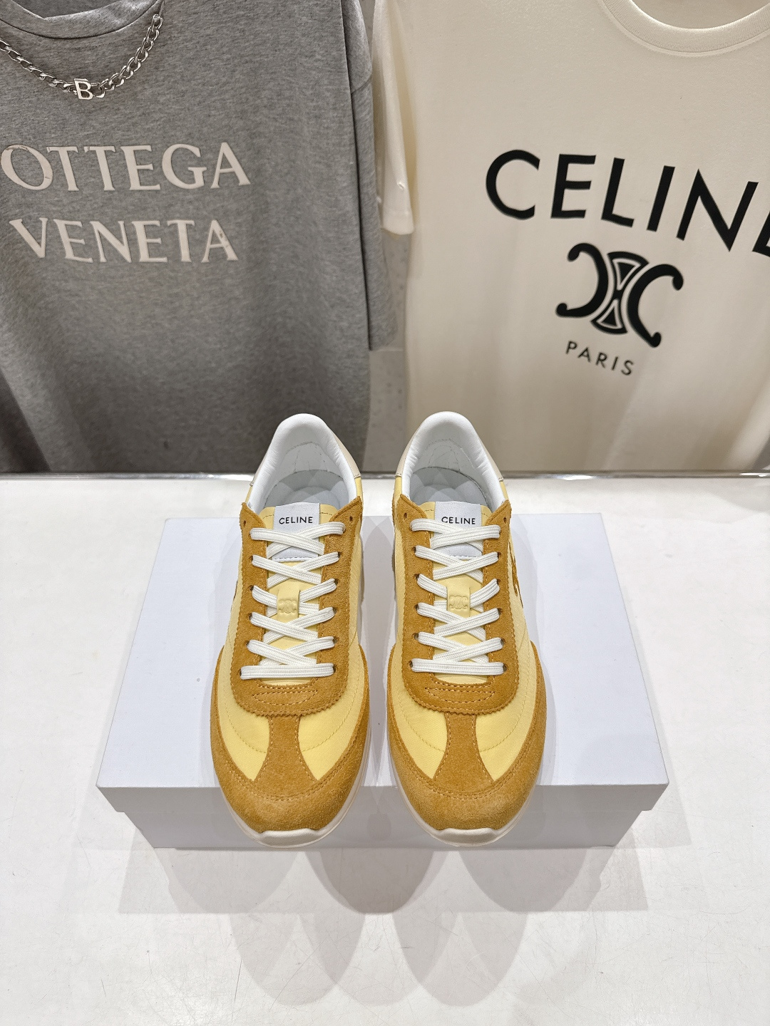 高版本出厂 CELINE*思琳赛琳F0376 2026ss新款徽标系带阿甘鞋休闲运动鞋小白鞋简单舒服，干