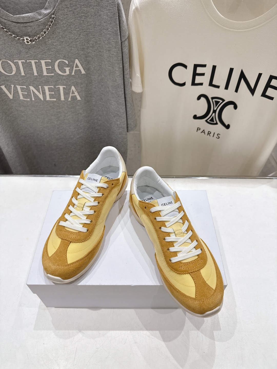 高版本出厂 CELINE*思琳赛琳F0376 2026ss新款徽标系带阿甘鞋休闲运动鞋小白鞋简单舒服，干