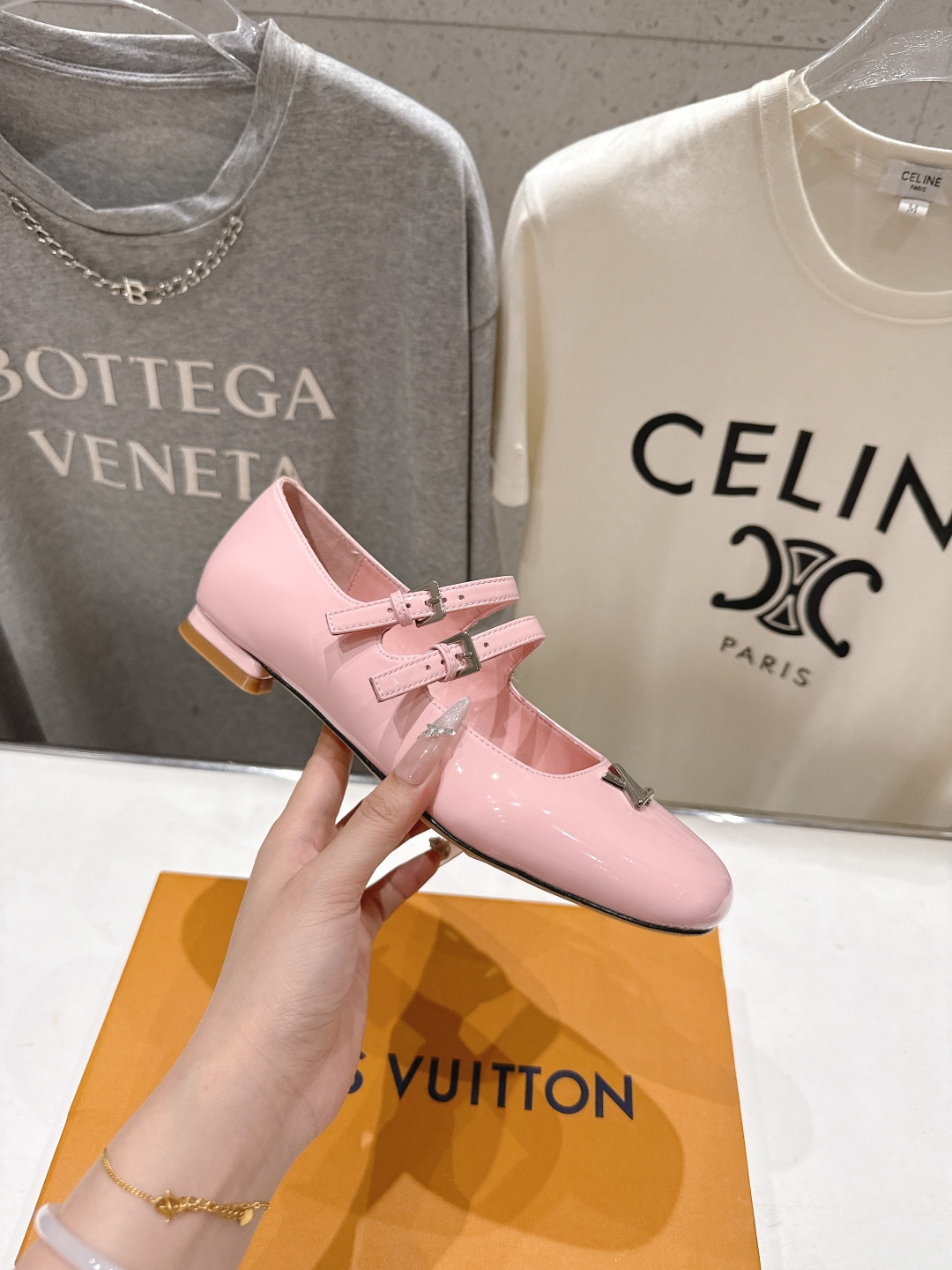 高版本出厂 Louis Vuitton 26ss new arrival LV驴牌春夏系列玛丽珍平底鞋单