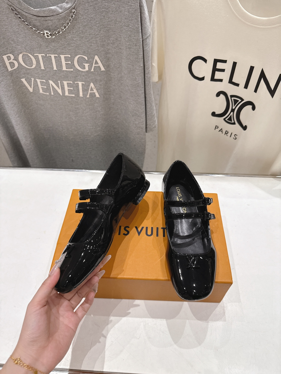 高版本出厂 Louis Vuitton 26ss new arrival LV驴牌春夏系列玛丽珍平底鞋单