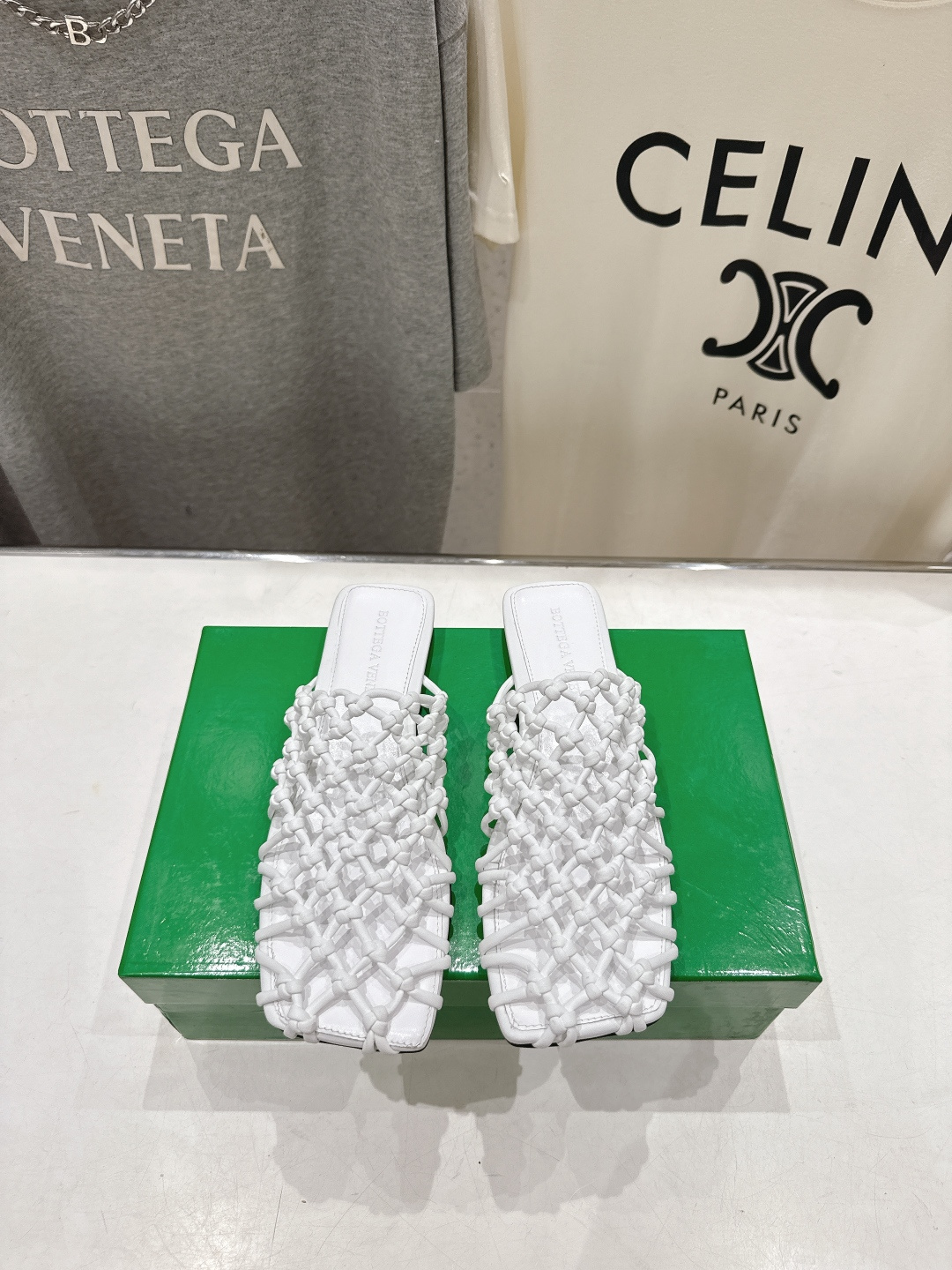 高版本出厂 Bottega Veneta/BV F065 2026ss夏季新款Riva Mule 女士平