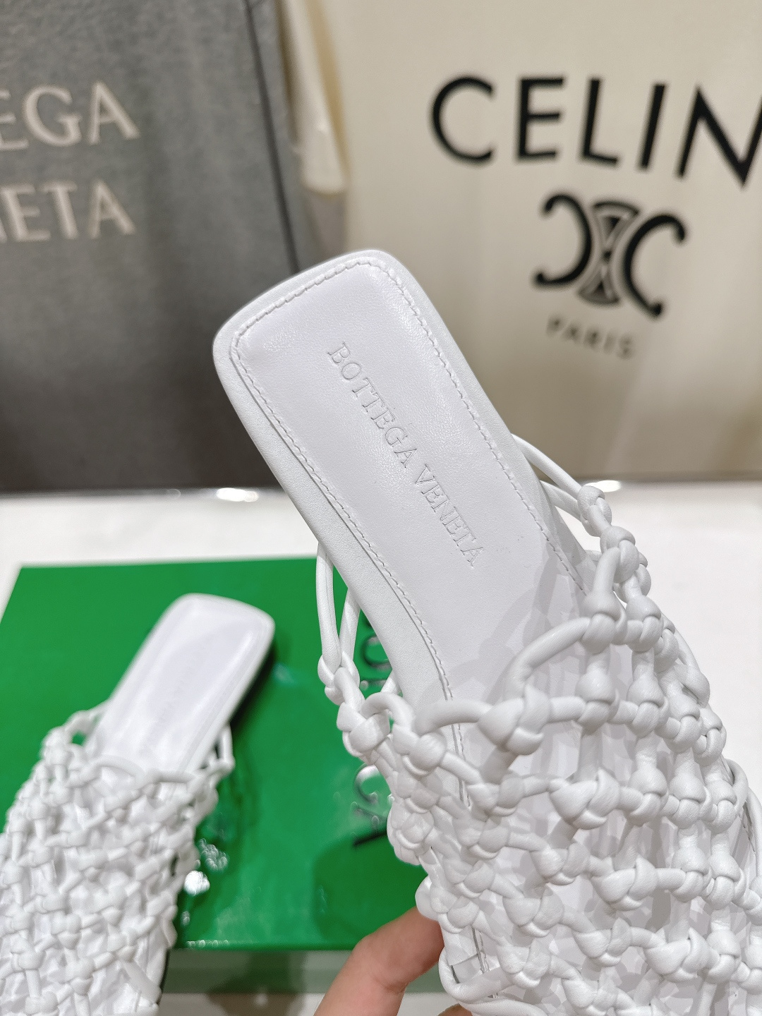 高版本出厂 Bottega Veneta/BV F065 2026ss夏季新款Riva Mule 女士平