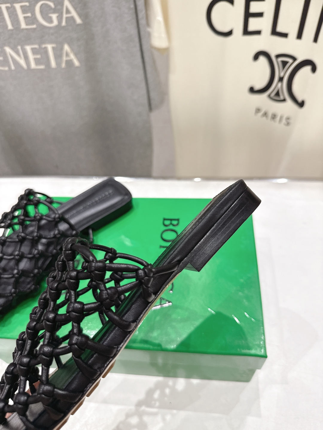 高版本出厂 Bottega Veneta/BV F065 2026ss夏季新款Riva Mule 女士平