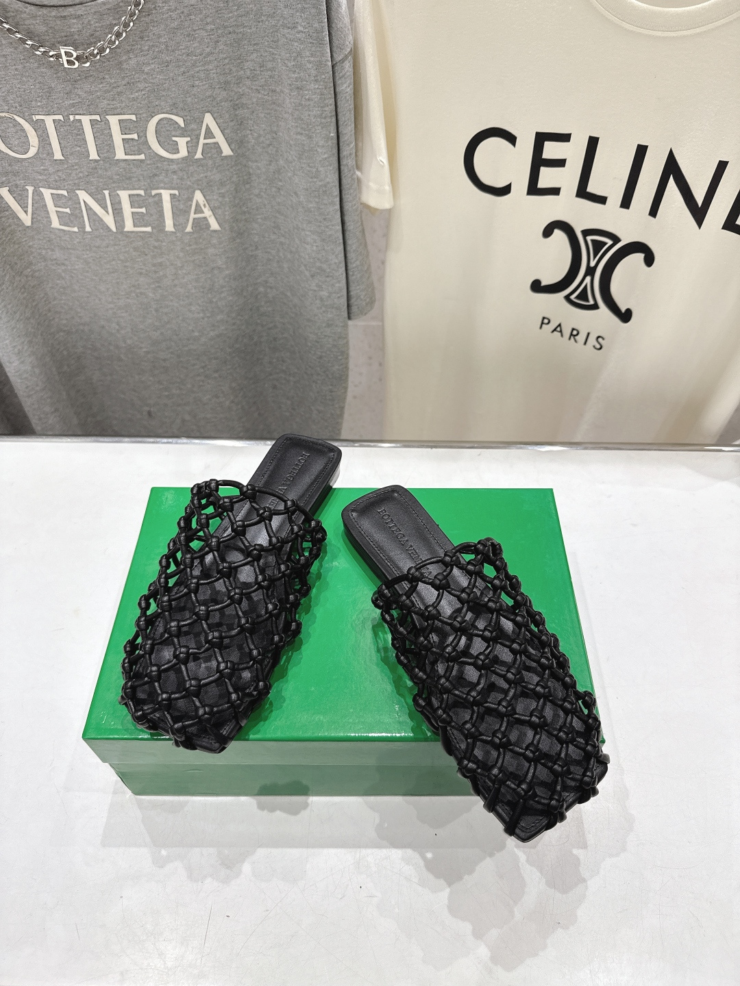 高版本出厂 Bottega Veneta/BV F065 2026ss夏季新款Riva Mule 女士平