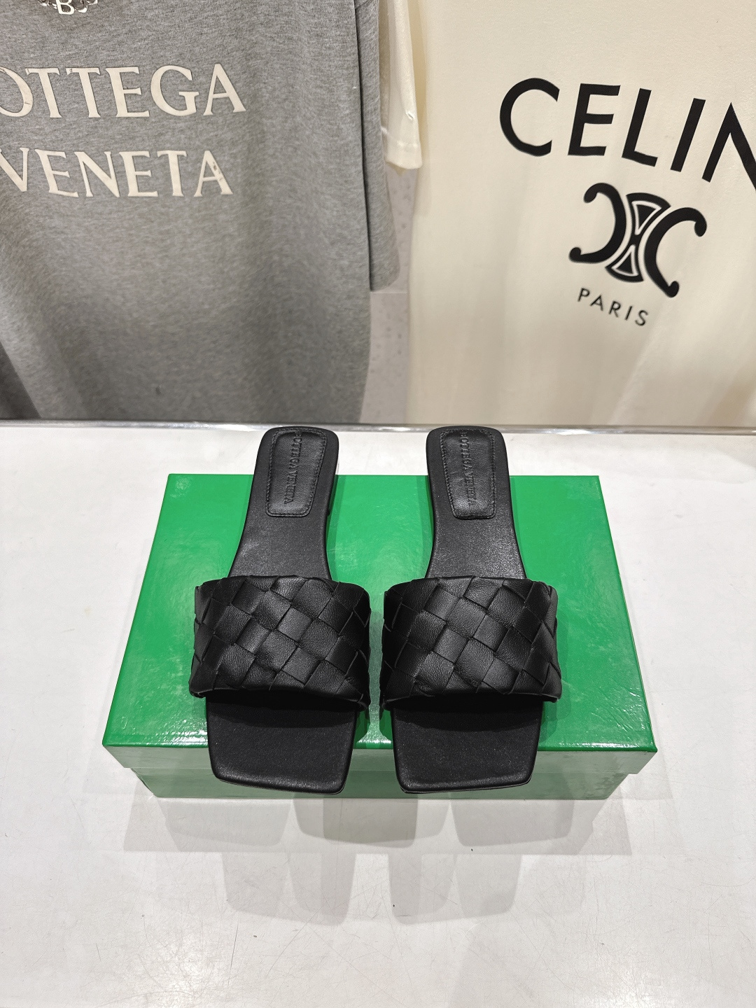 高版本出厂 Bottega Veneta/BV F065 2026ss夏季新款Parco Mule女士平