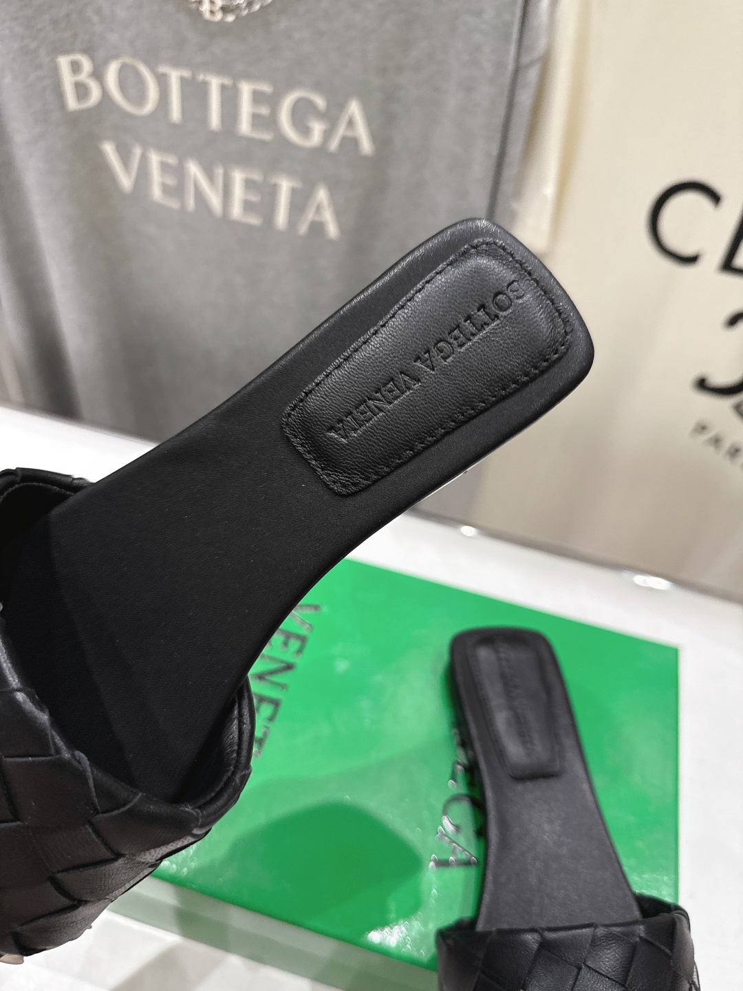 高版本出厂 Bottega Veneta/BV F065 2026ss夏季新款Parco Mule女士平