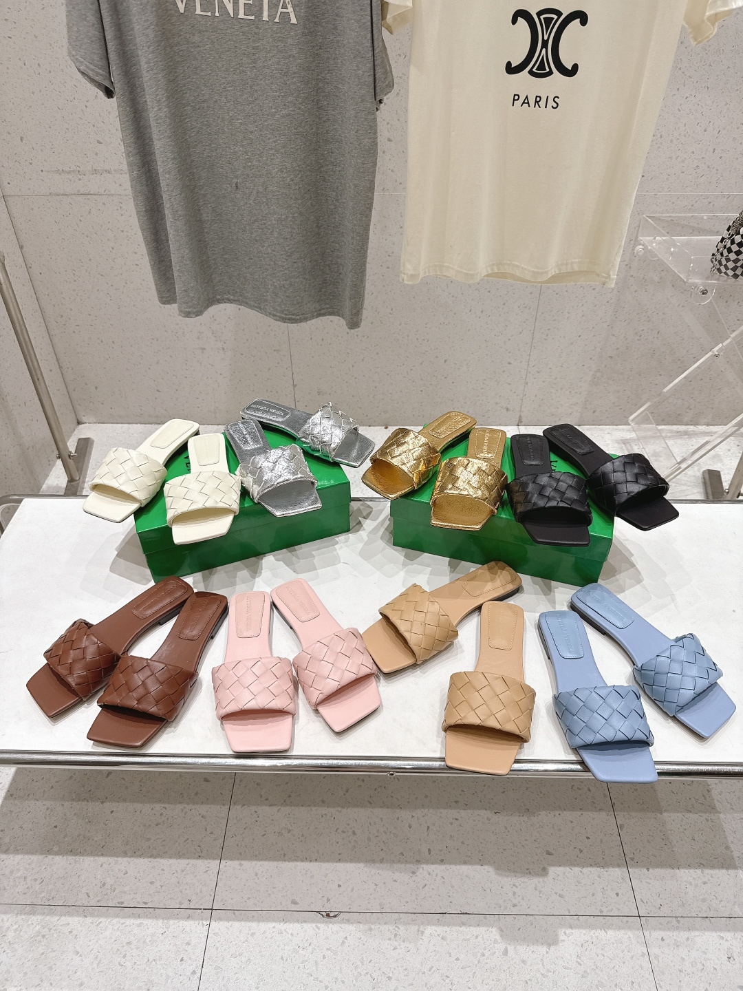 NO:819441,bv woven slippers ~ collection picture, many colors, good quality, slippers, bottega veneta, slippers19860909bv编织拖鞋~集合图 颜色多 质量好,拖鞋,bottega veneta,slippers,Women's Shoes