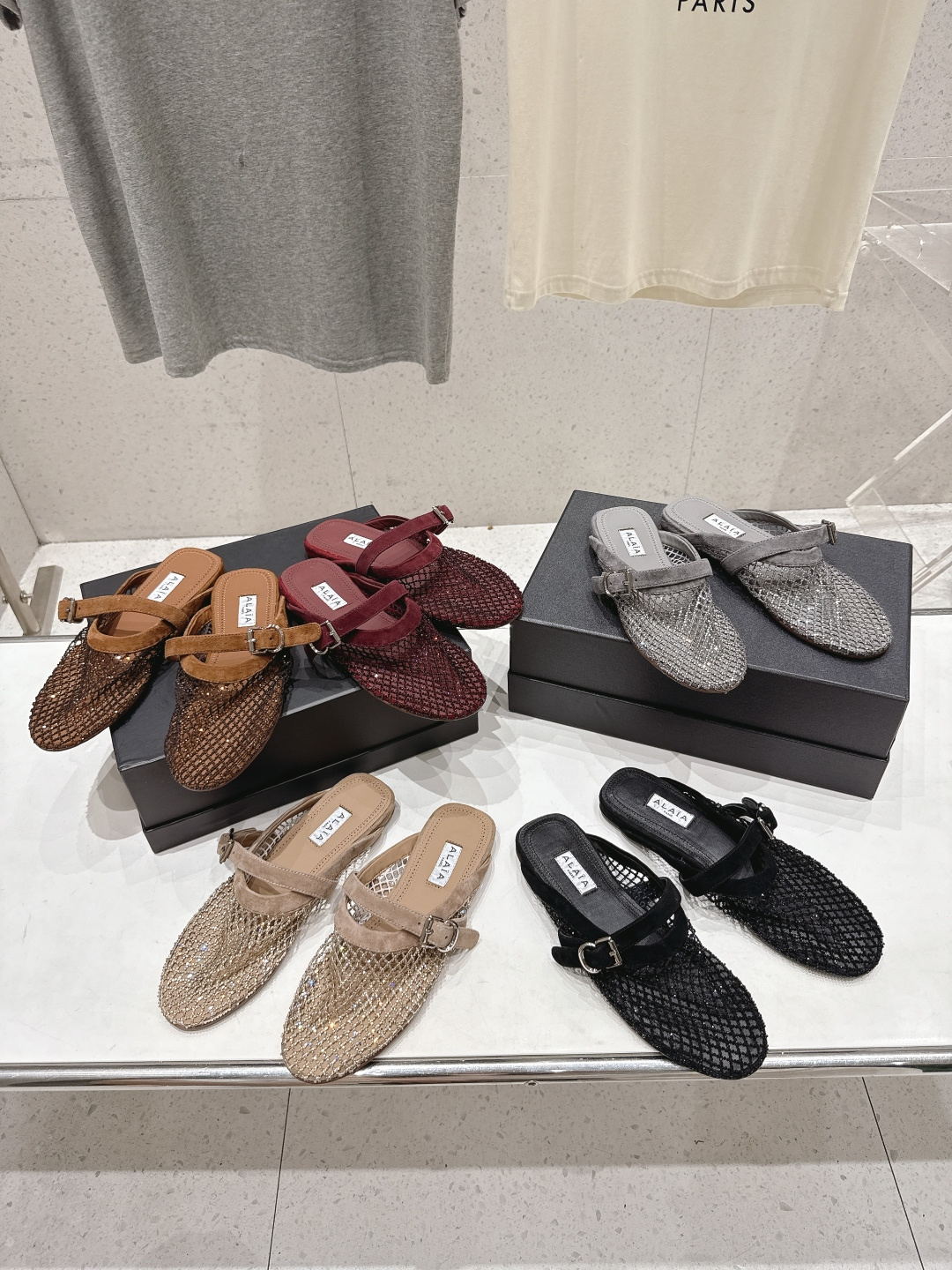 NO:890545,Collection picture~Alaya’s popular mesh shoes, half-slip shoes19860909集合图~阿莱亚爆款网面鞋,半拖单鞋,Women's Shoes