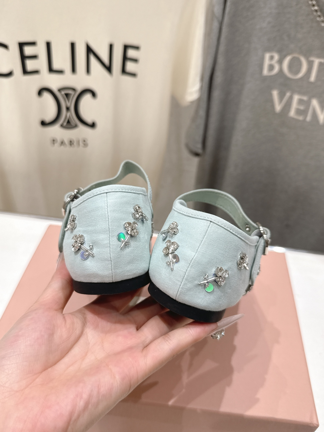 高版本出厂  MiuMiu/缪缪F033 2026ss新款法式仙女风玛丽珍平底鞋单鞋芭蕾平底鞋亮相缪缪2