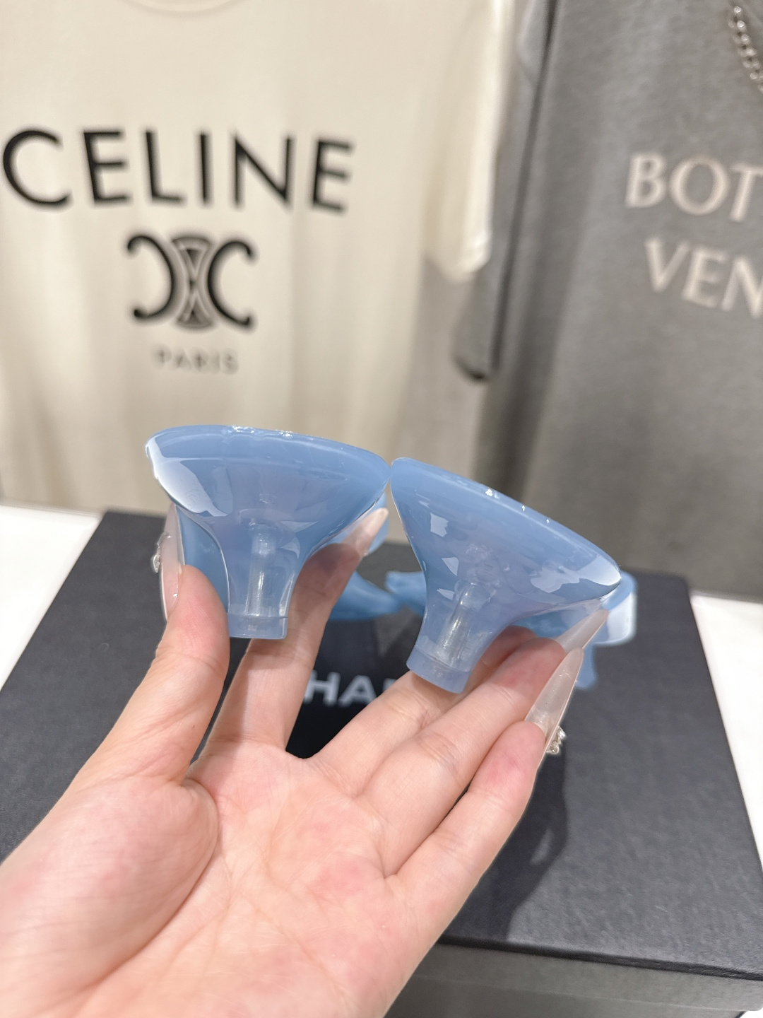 高版本出厂  Chanel*香奈儿F036 小香2026ss夏季新款透明底人字拖夹脚沙滩拖鞋2026夏季