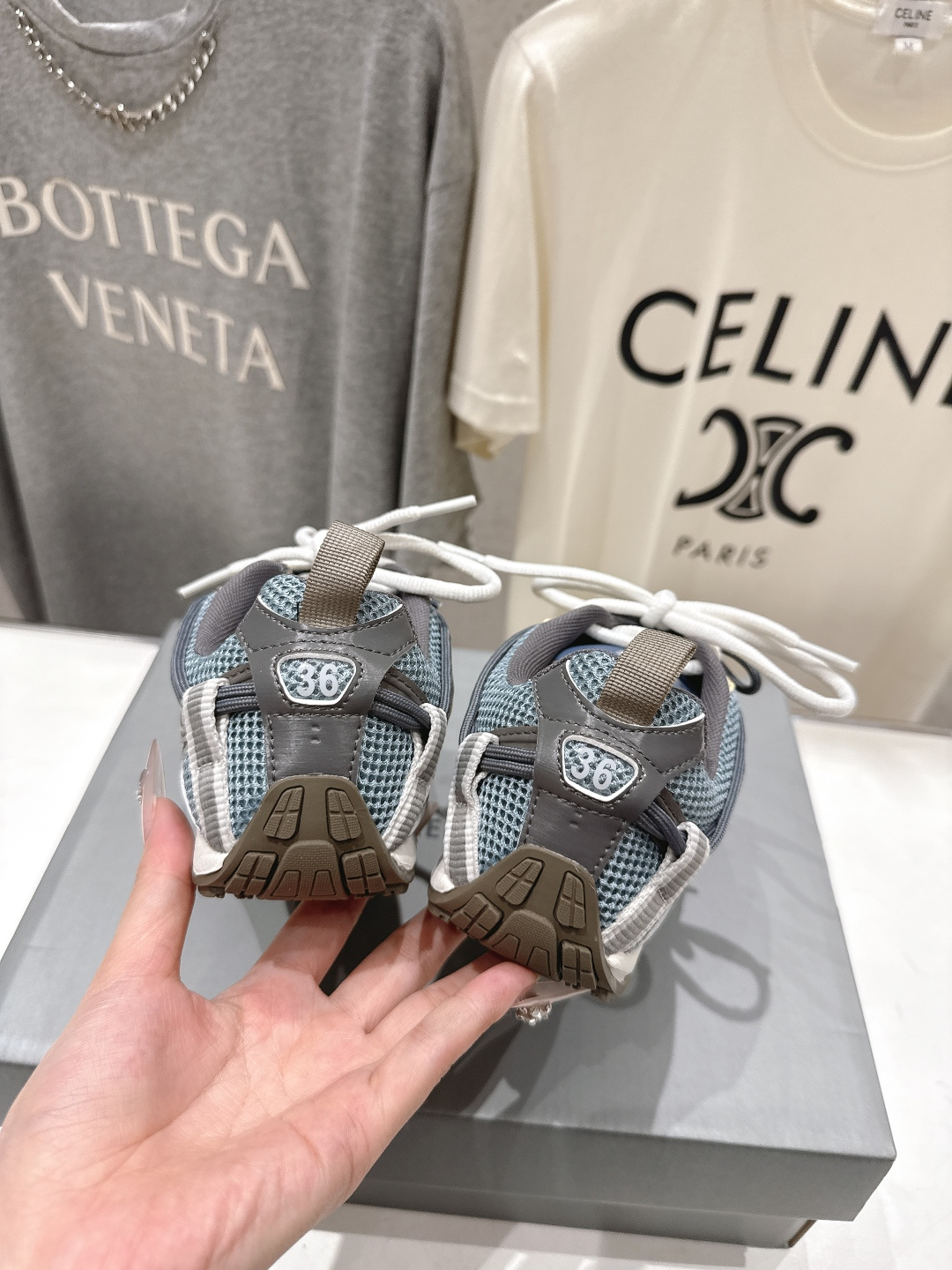 高版本出厂Balenciaga/巴黎世家 F046 26ss官方同步新款Rader系列做旧压纹标识休闲鞋