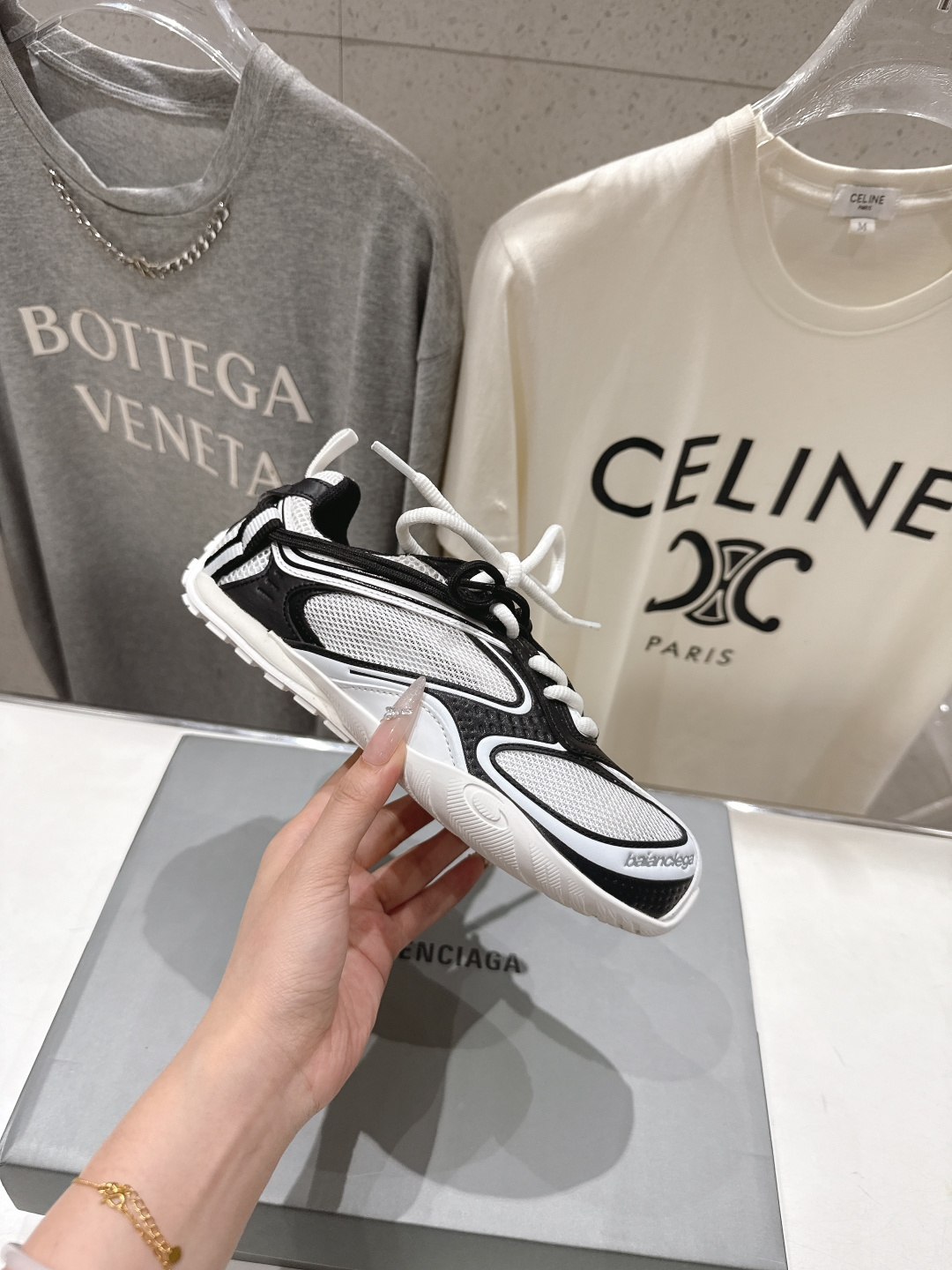 高版本出厂Balenciaga/巴黎世家 F046 26ss官方同步新款Rader系列做旧压纹标识休闲鞋