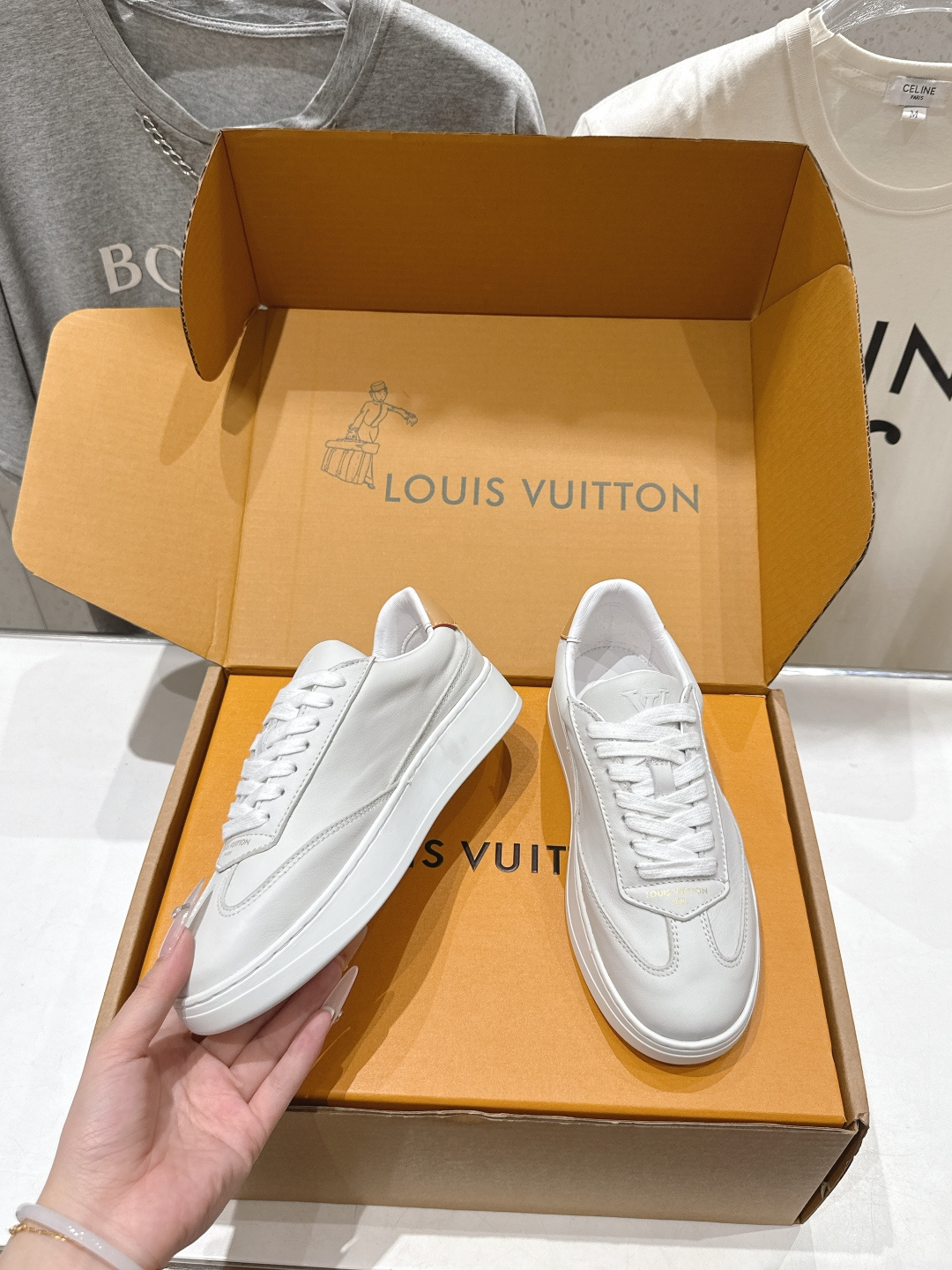 高版本出厂 情侣款  LOUIS VUITTON～LV路易威登F048 L家驴牌最新款走秀情侣款系列厚底