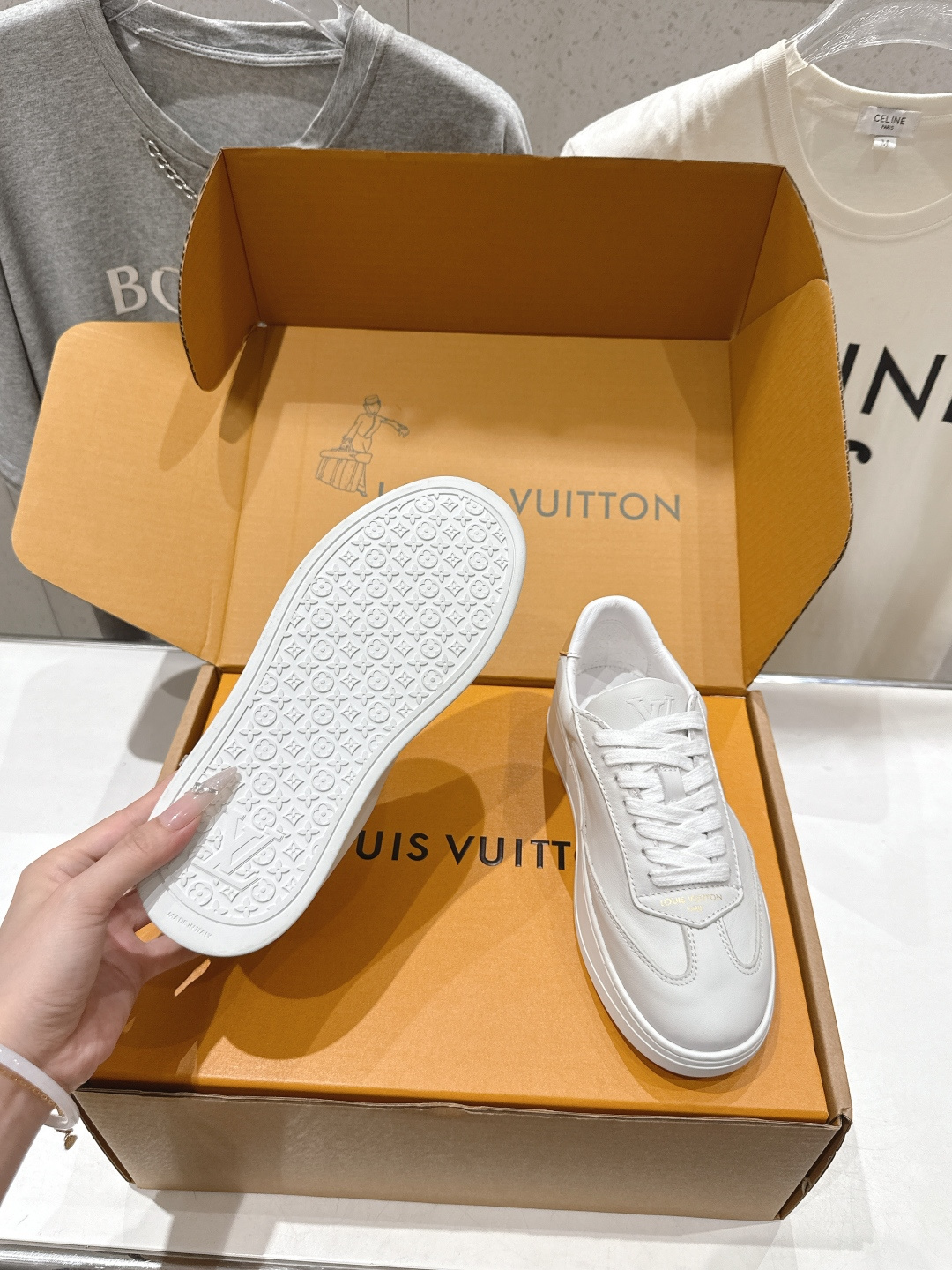 高版本出厂 情侣款  LOUIS VUITTON～LV路易威登F048 L家驴牌最新款走秀情侣款系列厚底