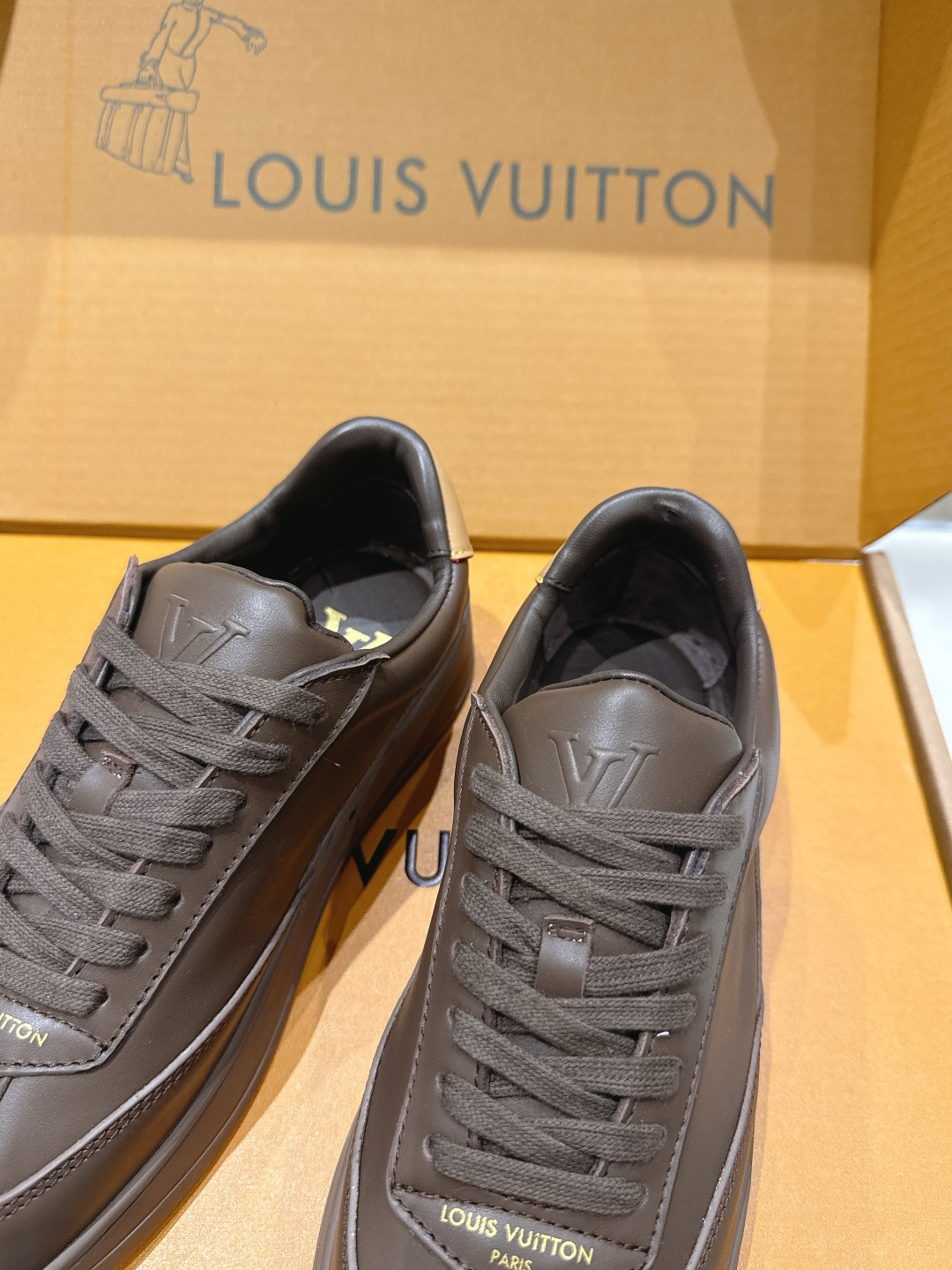 高版本出厂 情侣款  LOUIS VUITTON～LV路易威登F048 L家驴牌最新款走秀情侣款系列厚底