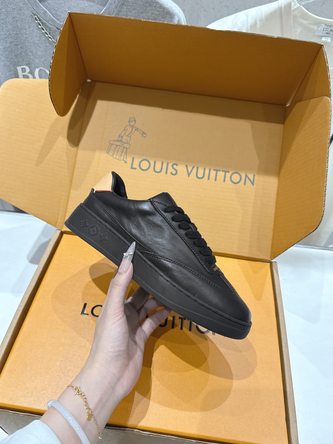 高版本出厂 情侣款  LOUIS VUITTON～LV路易威登F048 L家驴牌最新款走秀情侣款系列厚底