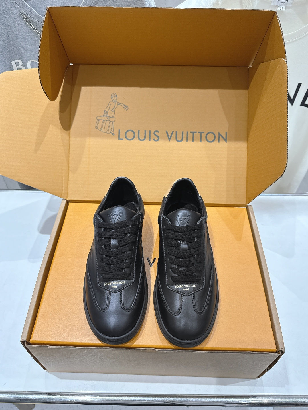 高版本出厂 情侣款  LOUIS VUITTON～LV路易威登F048 L家驴牌最新款走秀情侣款系列厚底